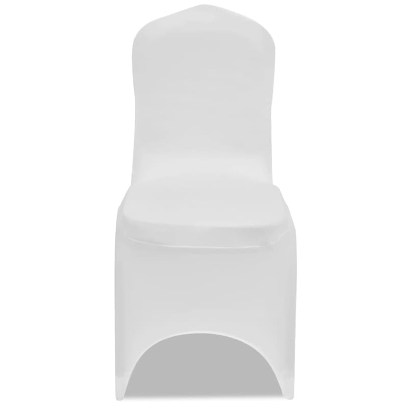 Clear White Wedding Chair Cover