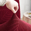 Burgundy Leaf Waterproof Chair Cover