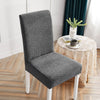 Charcoal Gray Leaf Waterproof Chair Cover