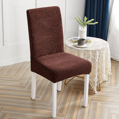 Brown Leaf Waterproof Chair Cover