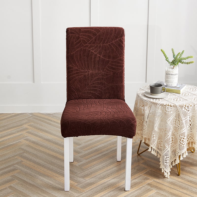 Brown Leaf Waterproof Chair Cover