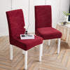 Burgundy Leaf Waterproof Chair Cover