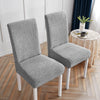 Leaf Waterproof Chair Cover Light Gray