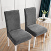 Charcoal Gray Leaf Waterproof Chair Cover