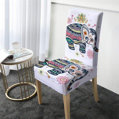 Bohemian Elephant Chair Cover