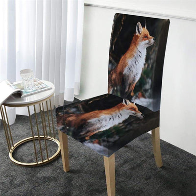 Happy Fox Chair Cover