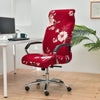 Floral Office Chair Cover