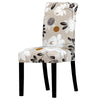 Floral Chair Cover (Grey)