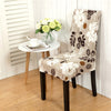 Floral Chair Cover (Grey)