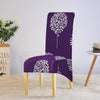 Purple Floral XL Chair Cover