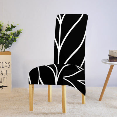 Chair Cover XL Black and White