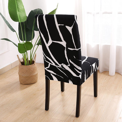 Black Bi-Stretch Chair Cover