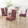 Red Bi-Stretch Chair Cover