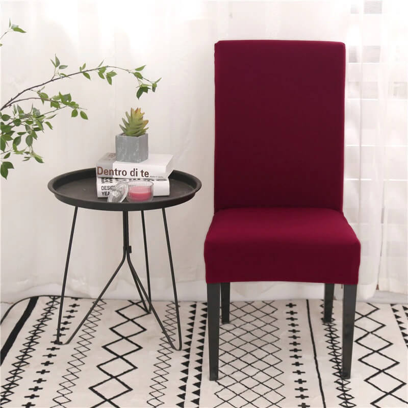 Burgundy Chair Cover