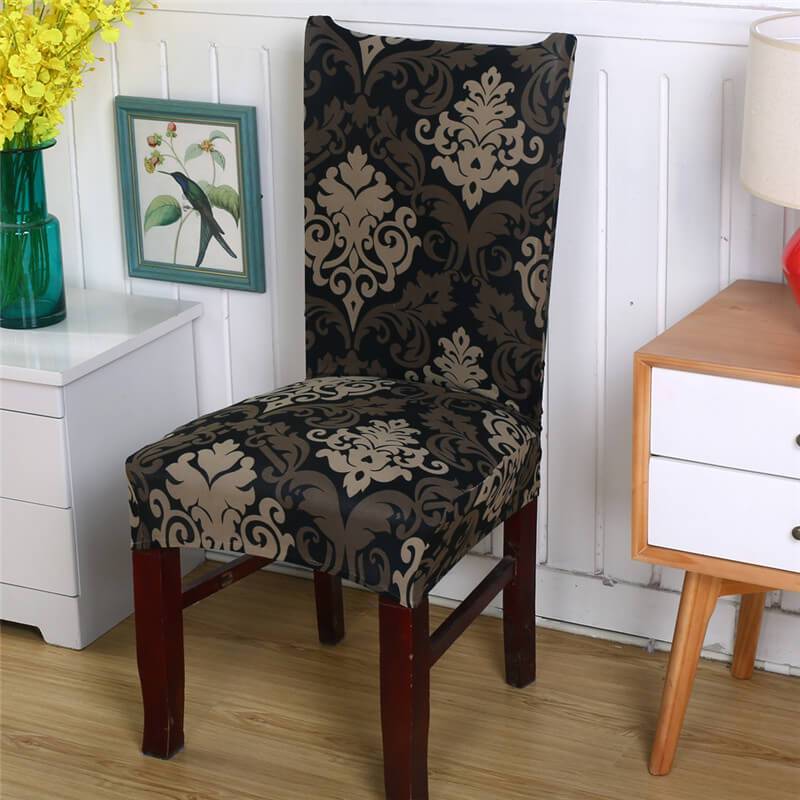 Baroque Stretch Chair Cover