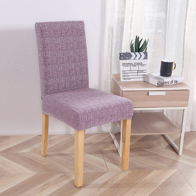 Purple Fabric Chair Cover