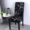 Floral Chair Cover (Black)