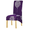 Purple Floral XL Chair Cover