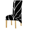 Chair Cover XL Black and White