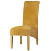 Mustard Yellow Velvet XL Chair Cover