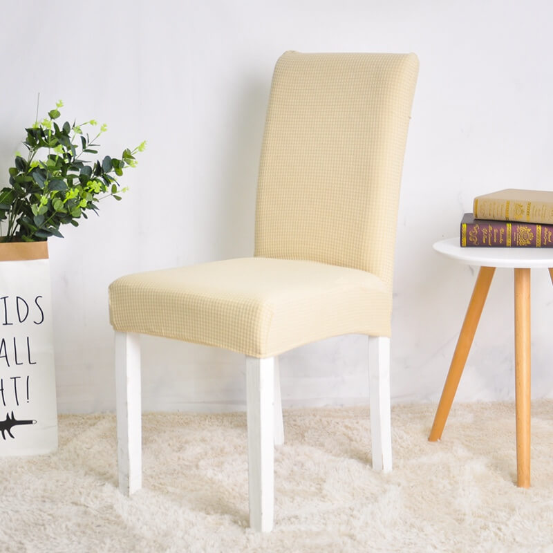 Beige Waterproof Chair Cover