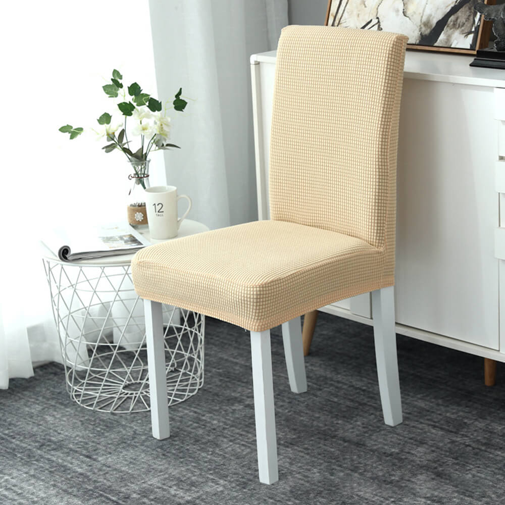 Beige Waterproof Chair Cover