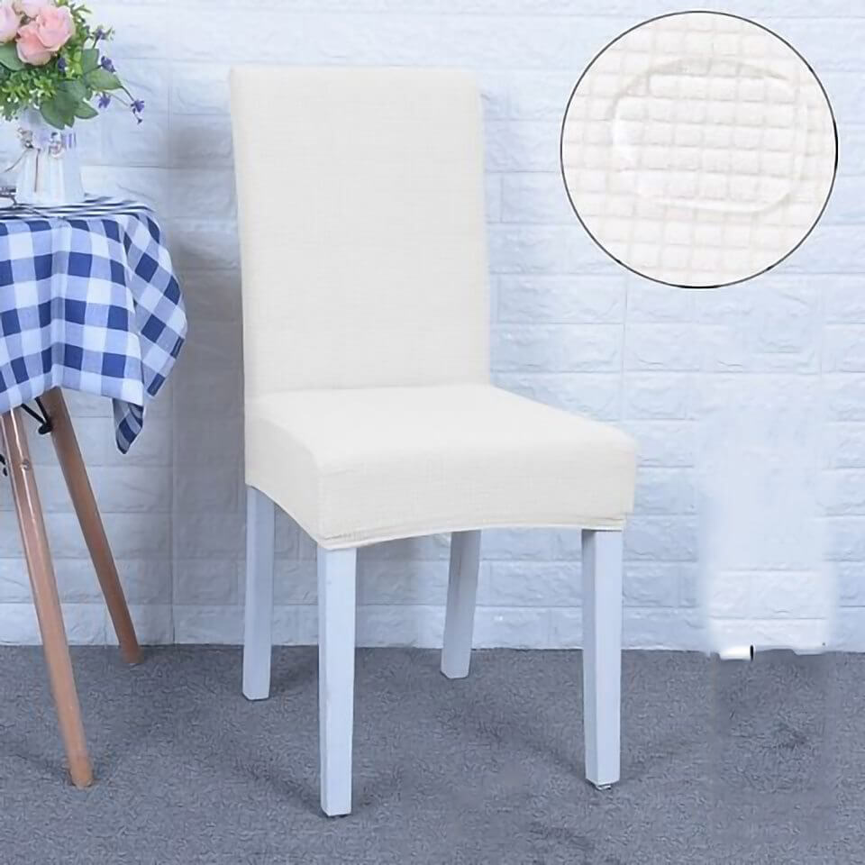 White Waterproof Chair Cover