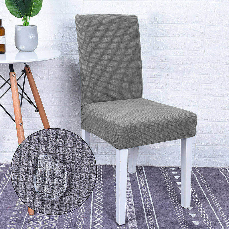 Gray Waterproof Chair Cover