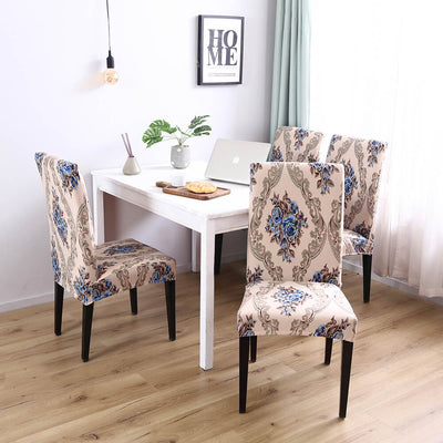 Vintage Beige Chair Cover