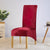 Red Velvet XL Chair Cover