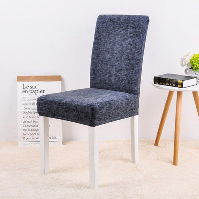 Blue Gray Chair Cover
