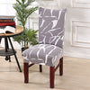 Printed Chair Cover (Grey)