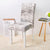 Modern Chair Cover (White-Grey)
