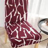 Red Bi-Stretch Chair Cover