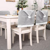 Gray Beanie Christmas Chair Cover