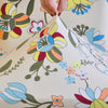 Multicolored Floral Chair Cover