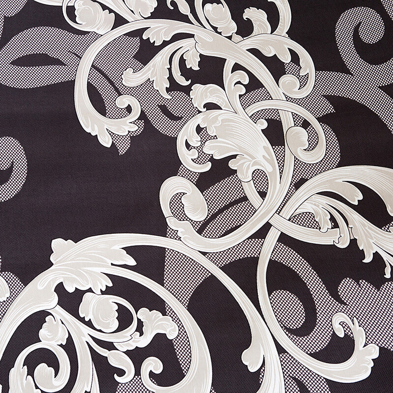 Vintage Black Chair Cover