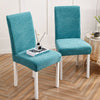 Sky Blue Leaf Waterproof Chair Cover