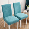 Sky Blue Leaf Waterproof Chair Cover