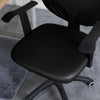 Black Leather Office Chair Cover