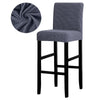 Platinum Gray Bar Stool Cover