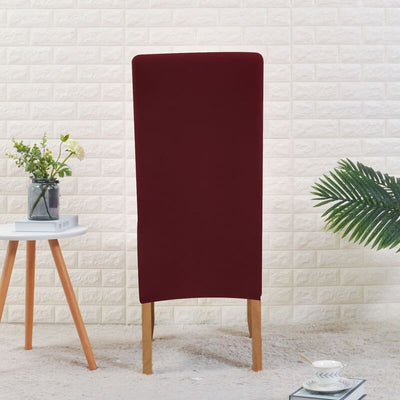 Large Burgundy Chair Cover