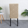 Lily Beige Velvet Chair Cover