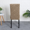 Lily Brown Velvet Chair Cover