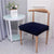 Dark Blue Scandinavian Chair Cover