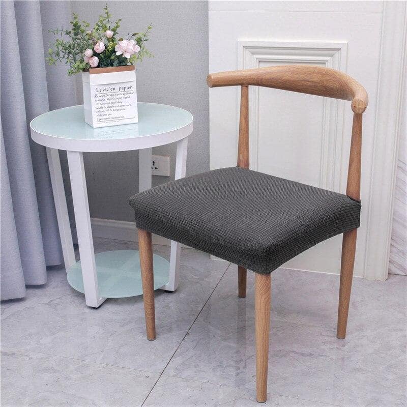 Gray Scandinavian Chair Cover