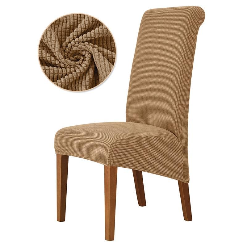 Large Chair Cover Light Brown