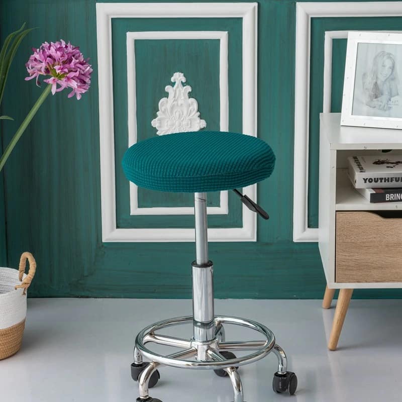 Green Bar Stool Cover