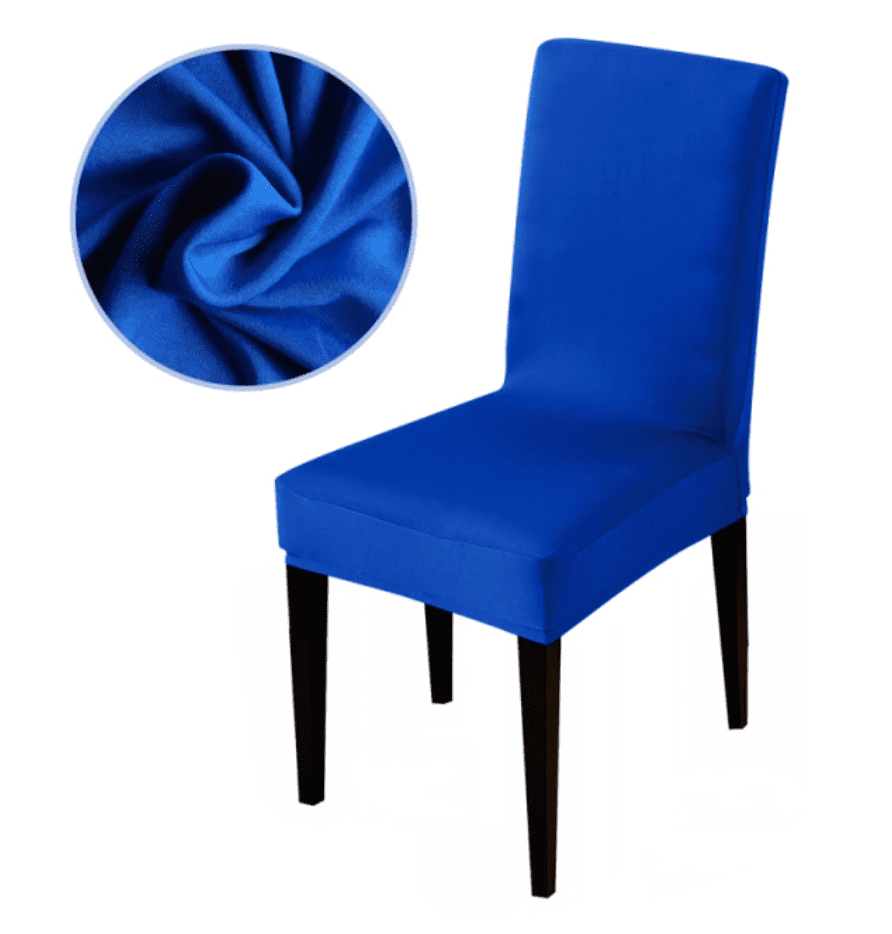 Royal Blue Chair Cover