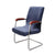 Dark Blue Velvet Office Chair Cover